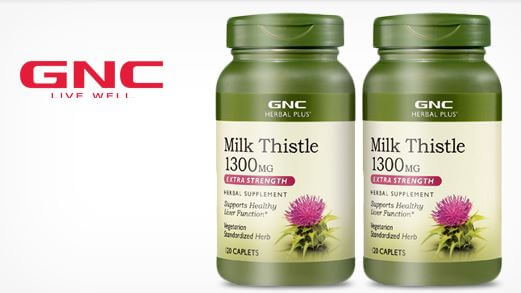 GNC 밀크씨슬 1300 성분