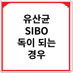 유산균-SIBO-독이-되는-경우